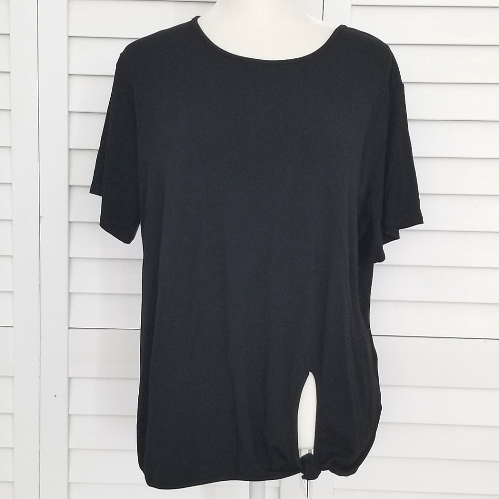 Fighting Eel Black Knot Waist Tshirt (L)